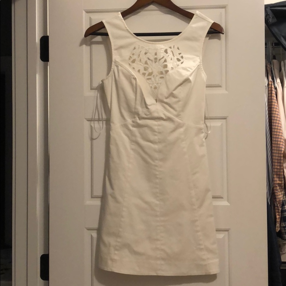 White BeBe Small Dress